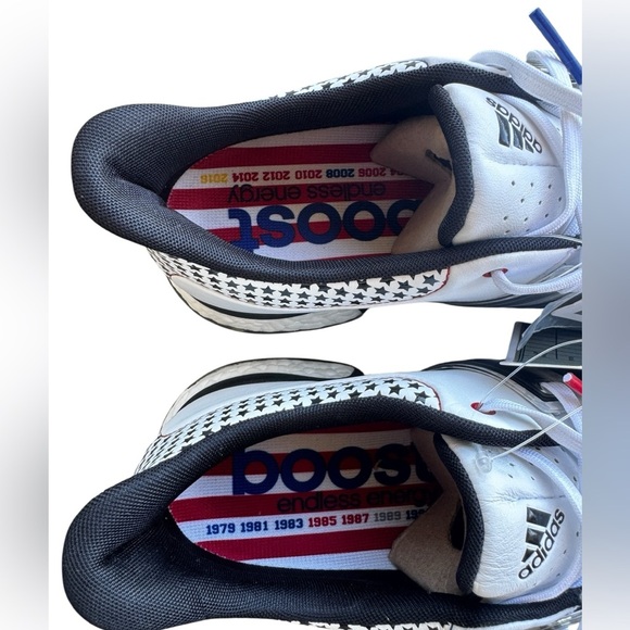Rare2016 Adidas Tour 360 Boost Elite Golf Shoes Limited Edition Ryder Cup USA 11 - Picture 12 of 14